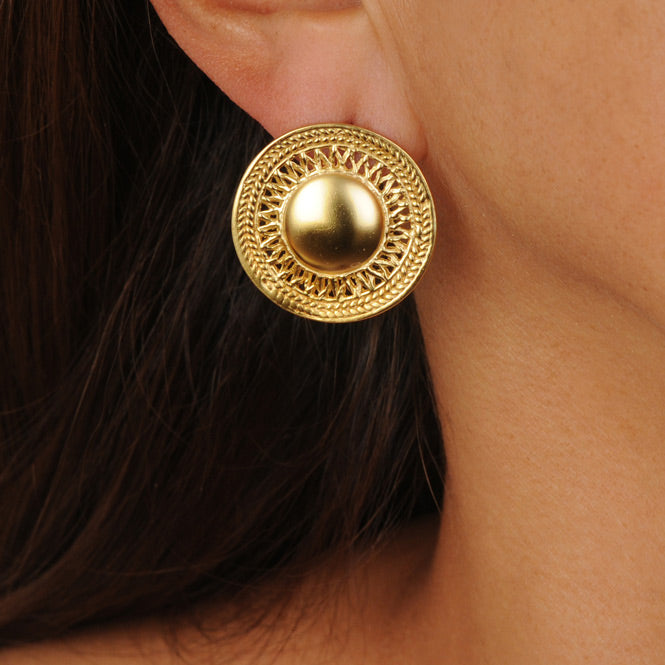Marco Bicego® 'Jaipur' Gold Circle Drop Earrings | Skeie's Jewelers